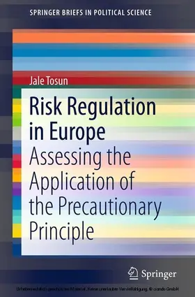 Tosun |  Risk Regulation in Europe | eBook | Sack Fachmedien