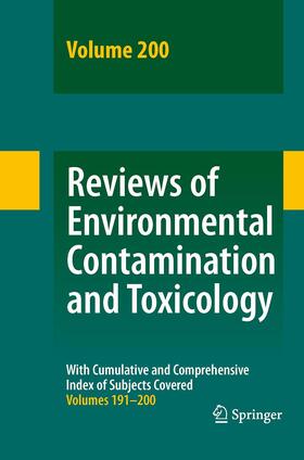 Whitacre |  Reviews of Environmental Contamination and Toxicology 200 | Buch |  Sack Fachmedien