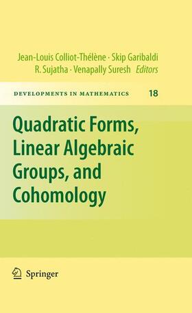 Garibaldi / Suresh / Sujatha |  Quadratic Forms, Linear Algebraic Groups, and Cohomology | Buch |  Sack Fachmedien