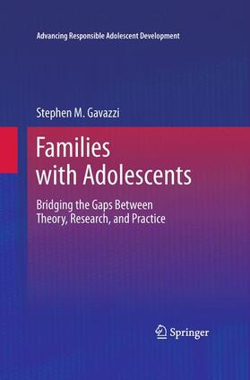 Gavazzi |  Families with Adolescents | Buch |  Sack Fachmedien