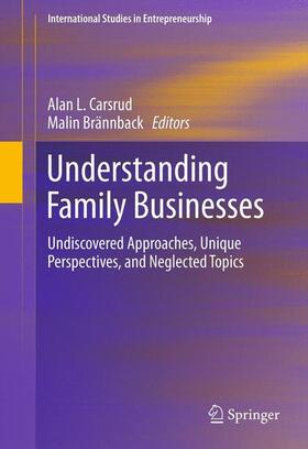 Brännback / CARSRUD |  Understanding Family Businesses | Buch |  Sack Fachmedien