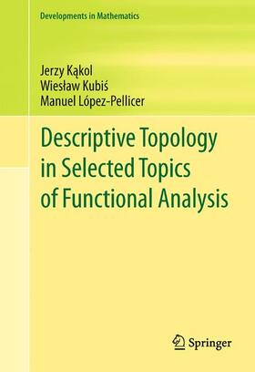 Kakol / Kakol / López-Pellicer |  Descriptive Topology in Selected Topics of Functional Analysis | Buch |  Sack Fachmedien