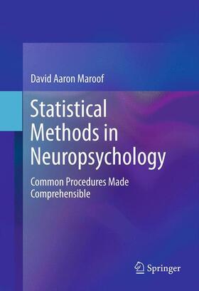Maroof |  Statistical Methods in Neuropsychology | Buch |  Sack Fachmedien