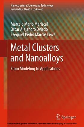 Mariscal / Oviedo / Leiva |  Metal Clusters and Nanoalloys | eBook | Sack Fachmedien