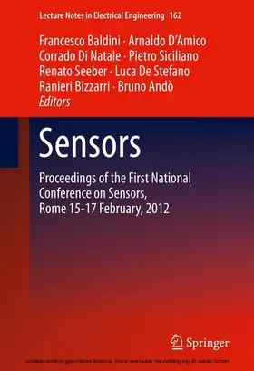 Baldini / D’Amico / Di Natale |  Sensors | eBook | Sack Fachmedien