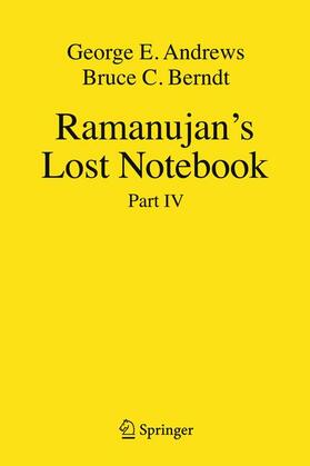 Berndt / Andrews |  Ramanujan's Lost Notebook | Buch |  Sack Fachmedien