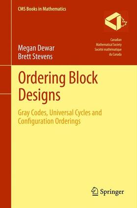 Stevens / Dewar |  Ordering Block Designs | Buch |  Sack Fachmedien