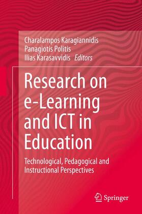Karagiannidis / Karasavvidis / Politis |  Research on e-Learning and ICT in Education | Buch |  Sack Fachmedien