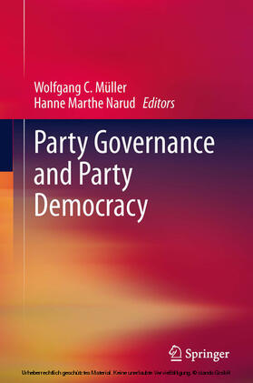 Müller / Narud |  Party Governance and Party Democracy | eBook | Sack Fachmedien