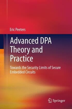 Peeters |  Advanced DPA Theory and Practice | Buch |  Sack Fachmedien