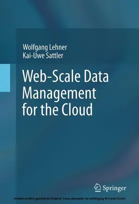 Lehner / Sattler |  Web-Scale Data Management for the Cloud | eBook | Sack Fachmedien