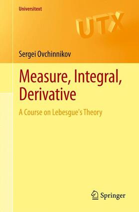 Ovchinnikov |  Measure, Integral, Derivative | Buch |  Sack Fachmedien
