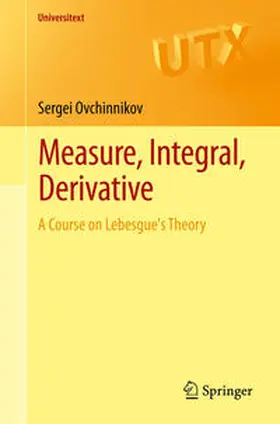 Ovchinnikov |  Measure, Integral, Derivative | eBook | Sack Fachmedien