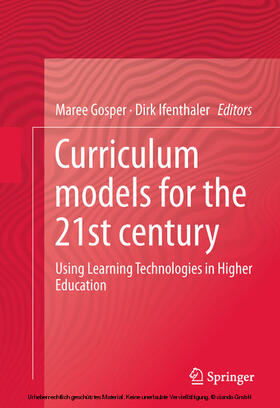 Gosper / Ifenthaler |  Curriculum Models for the 21st Century | eBook | Sack Fachmedien