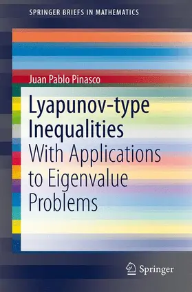 Pinasco |  Lyapunov-type Inequalities | Buch |  Sack Fachmedien