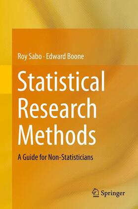 Boone / Sabo |  Statistical Research Methods | Buch |  Sack Fachmedien