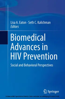 Eaton / Kalichman | Biomedical Advances in HIV Prevention | E-Book | sack.de