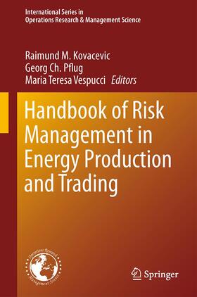 Kovacevic / Vespucci / Pflug |  Handbook of Risk Management in Energy Production and Trading | Buch |  Sack Fachmedien