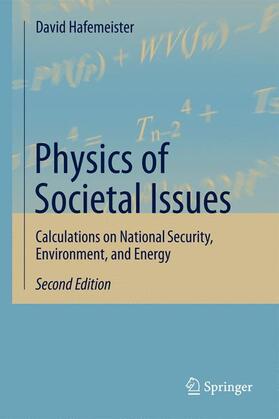 Hafemeister |  Physics of Societal Issues | Buch |  Sack Fachmedien