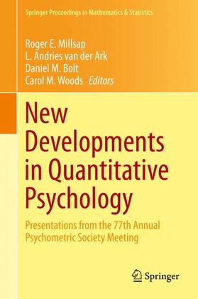 Millsap / Woods / van der Ark |  New Developments in Quantitative Psychology | Buch |  Sack Fachmedien