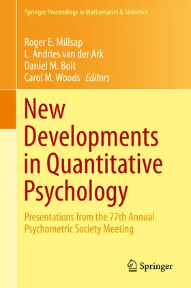 Millsap / van der Ark / Bolt |  New Developments in Quantitative Psychology | eBook | Sack Fachmedien