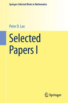 Lax / Sarnak / Majda |  Selected Papers I | Buch |  Sack Fachmedien