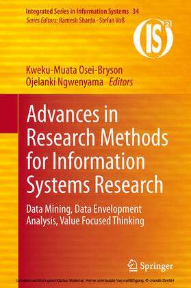 Osei-Bryson / Ngwenyama |  Advances in Research Methods for Information Systems Research | eBook | Sack Fachmedien
