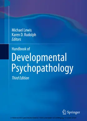 Lewis / Rudolph |  Handbook of Developmental Psychopathology | eBook | Sack Fachmedien