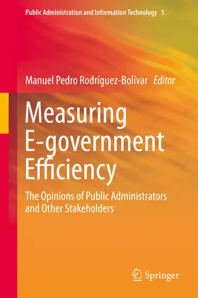 Rodríguez-Bolívar |  Measuring E-government Efficiency | eBook | Sack Fachmedien