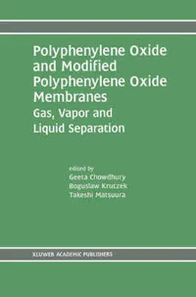 Chowdhury / Kruczek / Matsuura |  Polyphenylene Oxide and Modified Polyphenylene Oxide Membranes | eBook | Sack Fachmedien