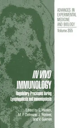 Heinen / Defresne / Boniver |  In Vivo Immunology | eBook | Sack Fachmedien