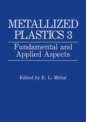 Mittal |  Metallized Plastics 3 | eBook | Sack Fachmedien