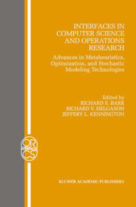 Barr / Helgason / Kennington |  Interfaces in Computer Science and Operations Research | eBook | Sack Fachmedien