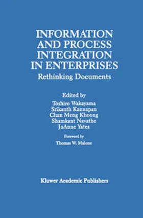 Wakayama / Kannapan / Navathe |  Information and Process Integration in Enterprises | eBook | Sack Fachmedien