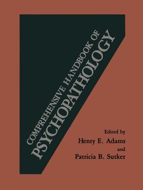 Adams |  Comprehensive Handbook of Psychopathology | Buch |  Sack Fachmedien
