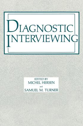 Hersen |  Diagnostic Interviewing | Buch |  Sack Fachmedien
