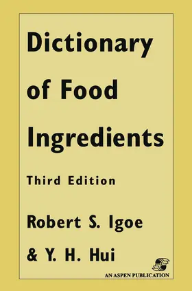 Igoe |  Dictionary of Food and Ingredients | Buch |  Sack Fachmedien