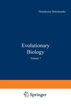 Dobzhansky |  Evolutionary Biology | Buch |  Sack Fachmedien