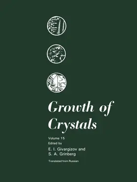 Grinberg / Givargizov |  Growth of Crystals | Buch |  Sack Fachmedien