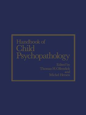 Hersen |  Handbook of Child Psychopathology | Buch |  Sack Fachmedien