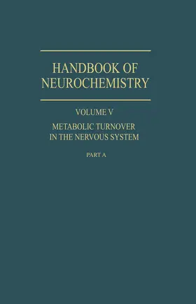 Roberts / Mandel / Greengard |  Metabolic Turnover in the Nervous System | Buch |  Sack Fachmedien