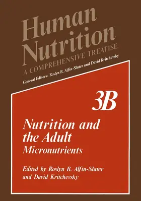 Kritchevsky / Alfin-Slater |  Nutrition and the Adult | Buch |  Sack Fachmedien