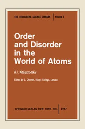 Kitaigorodskiy / Chomet |  Order and Disorder in the World of Atoms | eBook | Sack Fachmedien