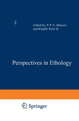 Bateson |  Perspectives in Ethology | Buch |  Sack Fachmedien