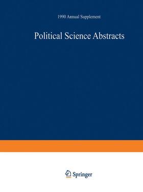  Political Science Abstracts | Buch |  Sack Fachmedien