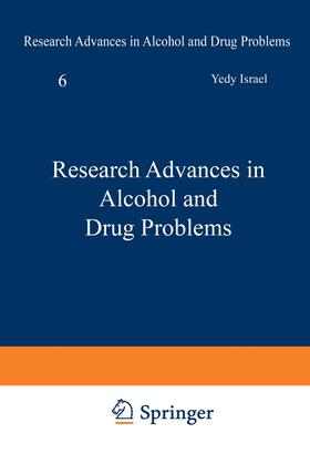 Israel / Glaser / Smart |  Research Advances in Alcohol and Drug Problems | Buch |  Sack Fachmedien