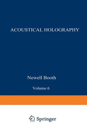 Booth |  Acoustical Holography | Buch |  Sack Fachmedien