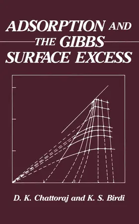 Chattoraj |  Adsorption and the Gibbs Surface Excess | Buch |  Sack Fachmedien