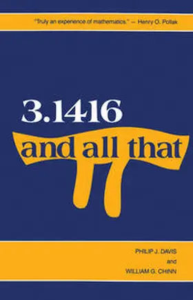 DAVIS / CHINN |  3.1416 And All That | eBook | Sack Fachmedien