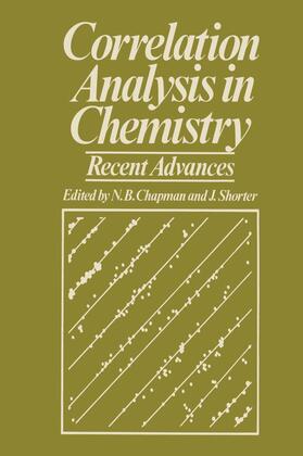 Chapman |  Correlation Analysis in Chemistry | Buch |  Sack Fachmedien